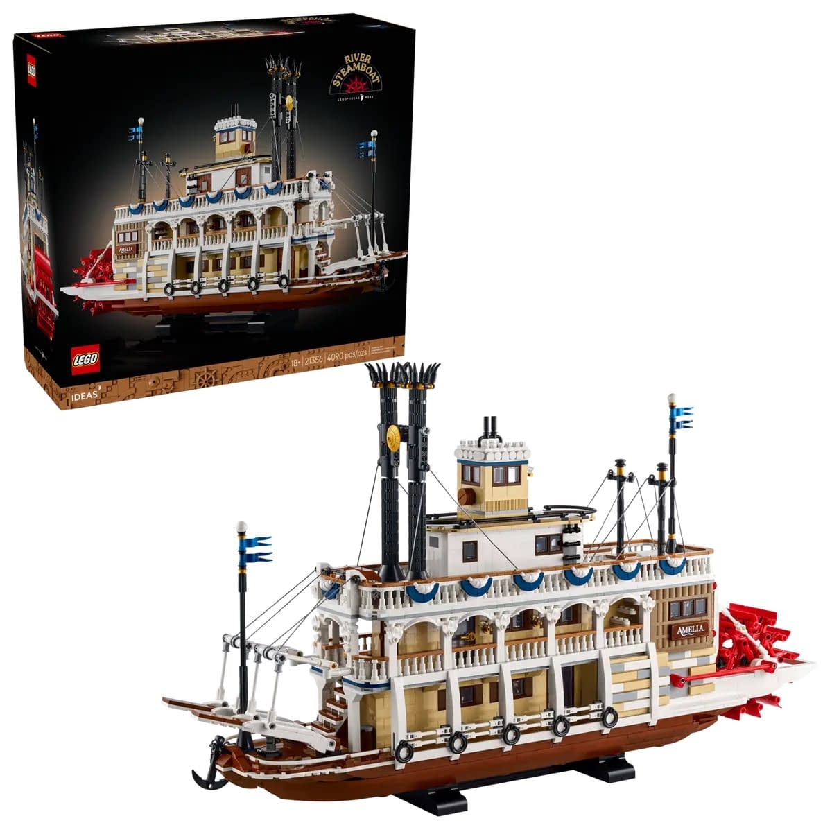 Take A Trip Down the River with the New LEGO Ideas River Steamboat