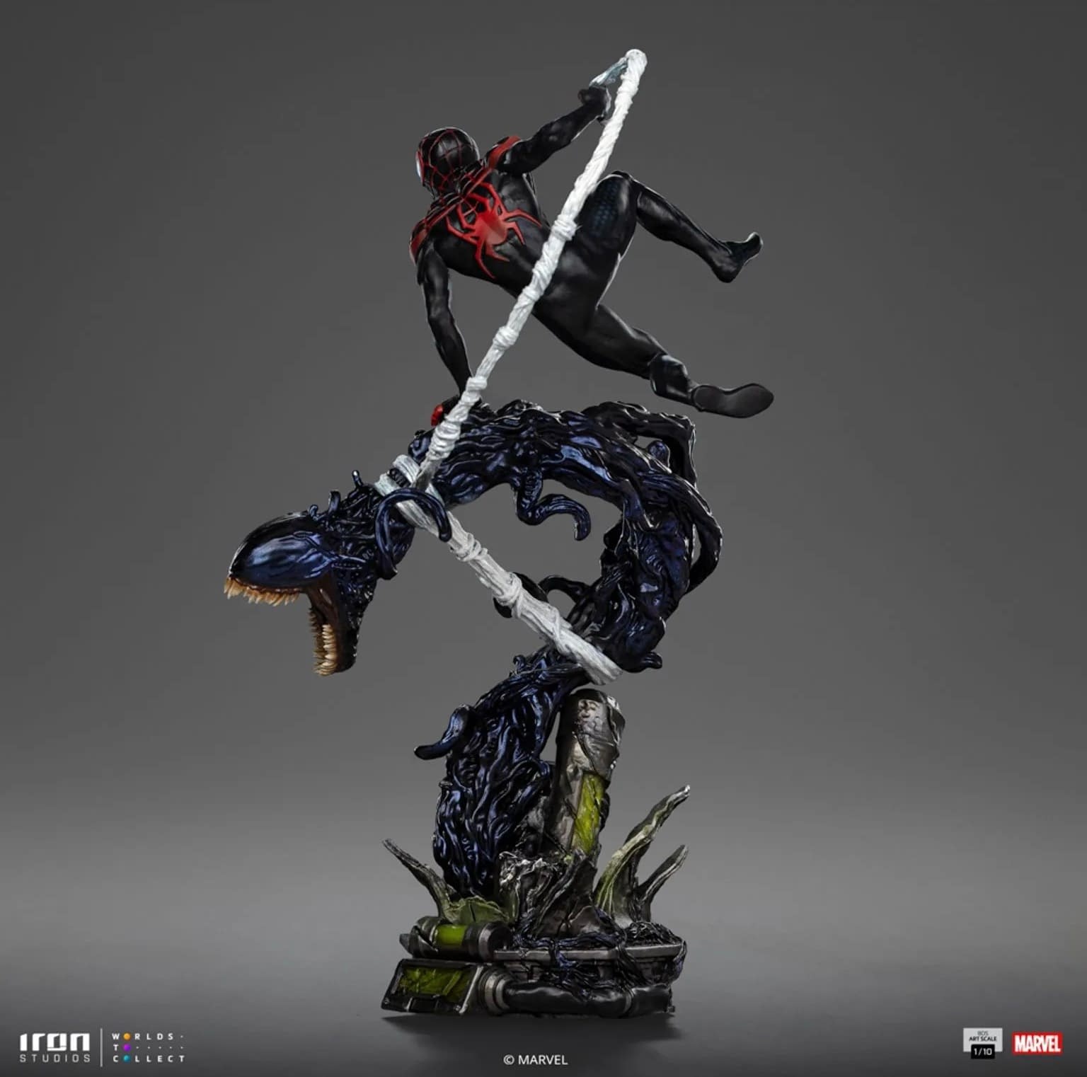 Miles Morales Joins Iron Studios Spider-Man vs Villains Diorama