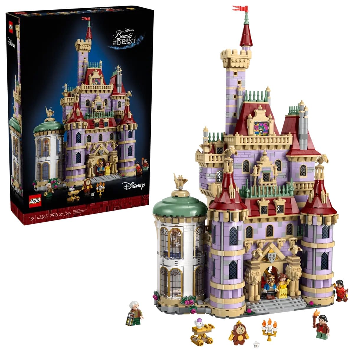 LEGO Unveils New Magical Set with Disney's Beauty and the Beast Castle