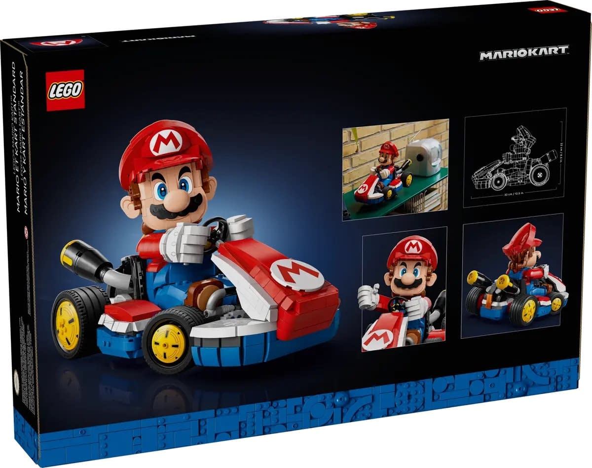 LEGO Goes for First Place with Brand New Mario Kart Themed Set