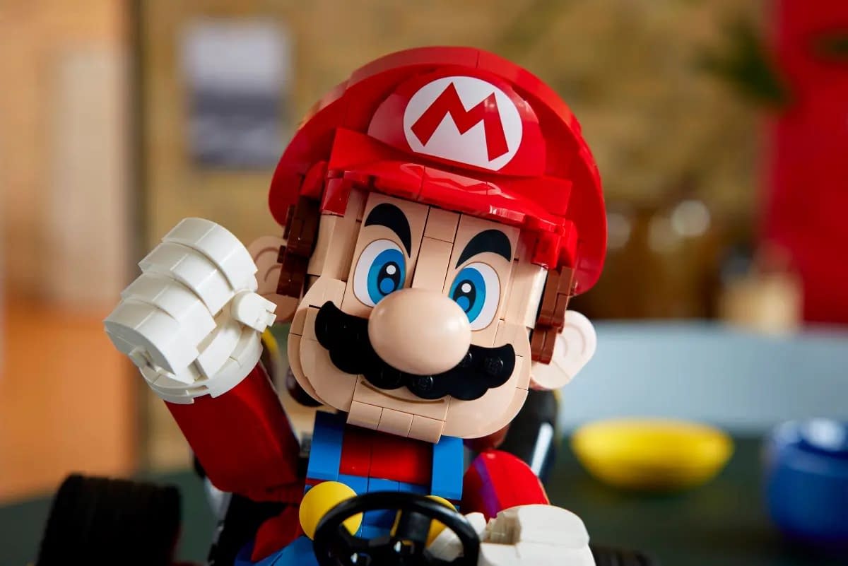 LEGO Goes for First Place with Brand New Mario Kart Themed Set