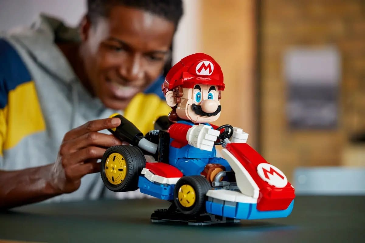 LEGO Goes for First Place with Brand New Mario Kart Themed Set