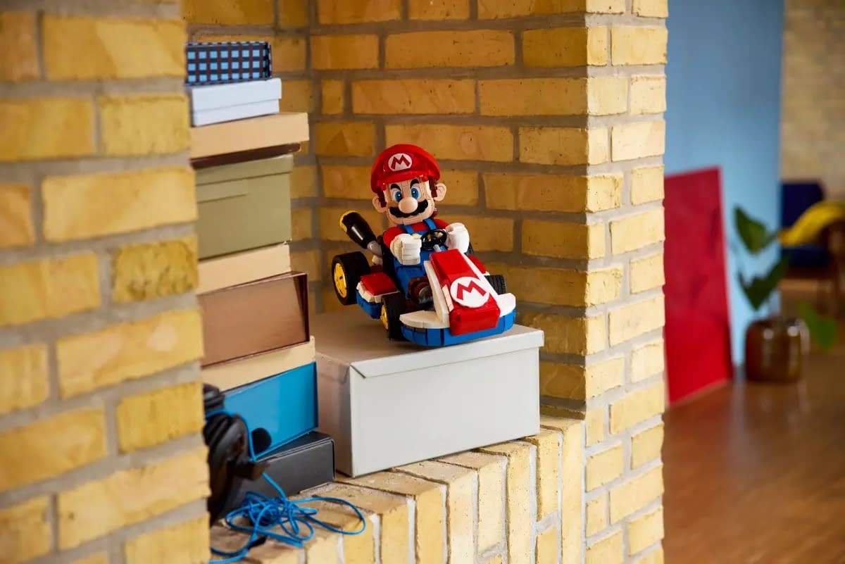 LEGO Goes for First Place with Brand New Mario Kart Themed Set