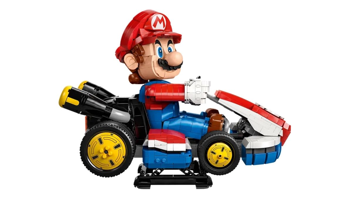LEGO Goes for First Place with Brand New Mario Kart Themed Set