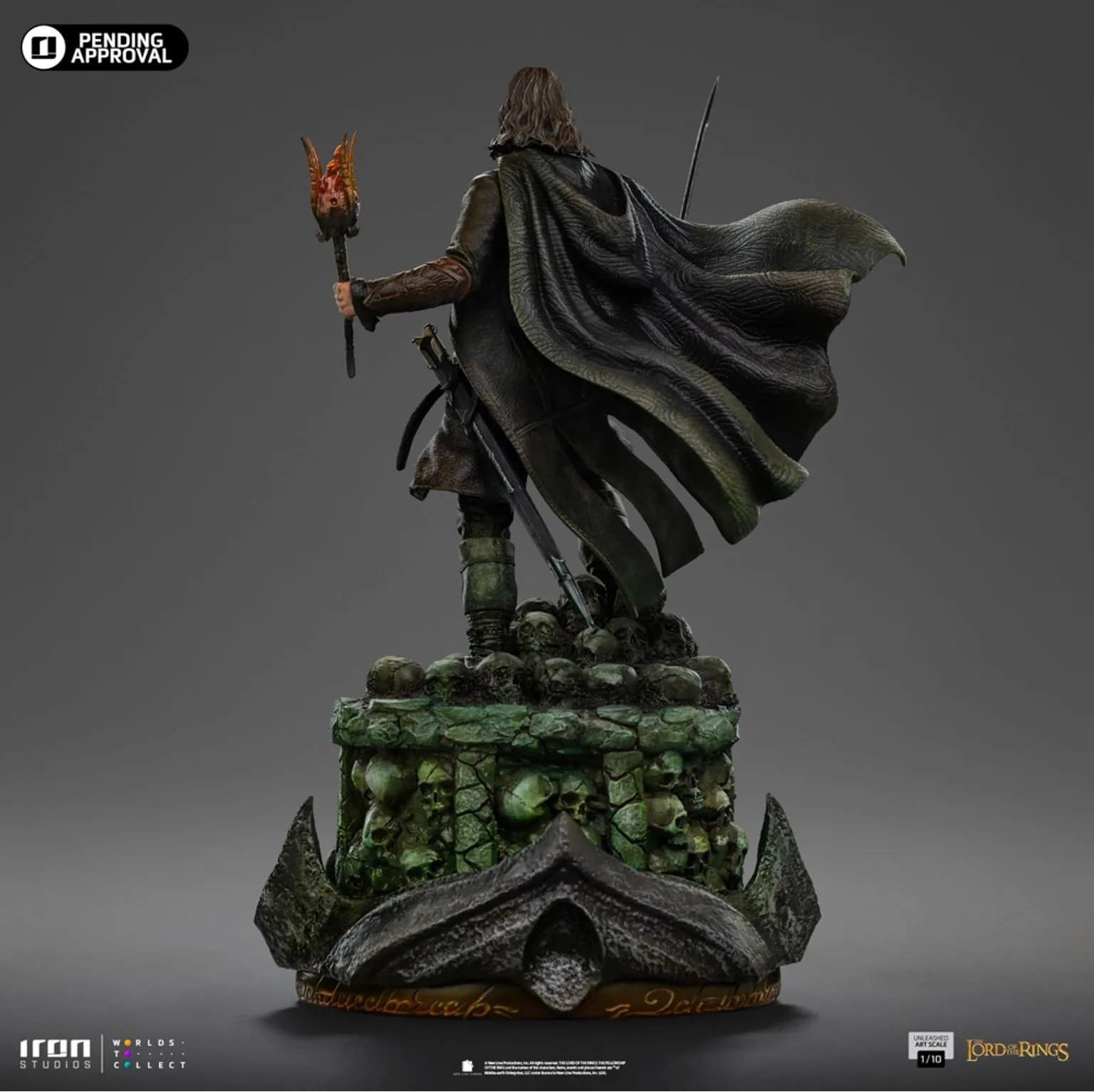 Aragorn is Unleashed with New Lord of the Rings Iron Studios Statue 