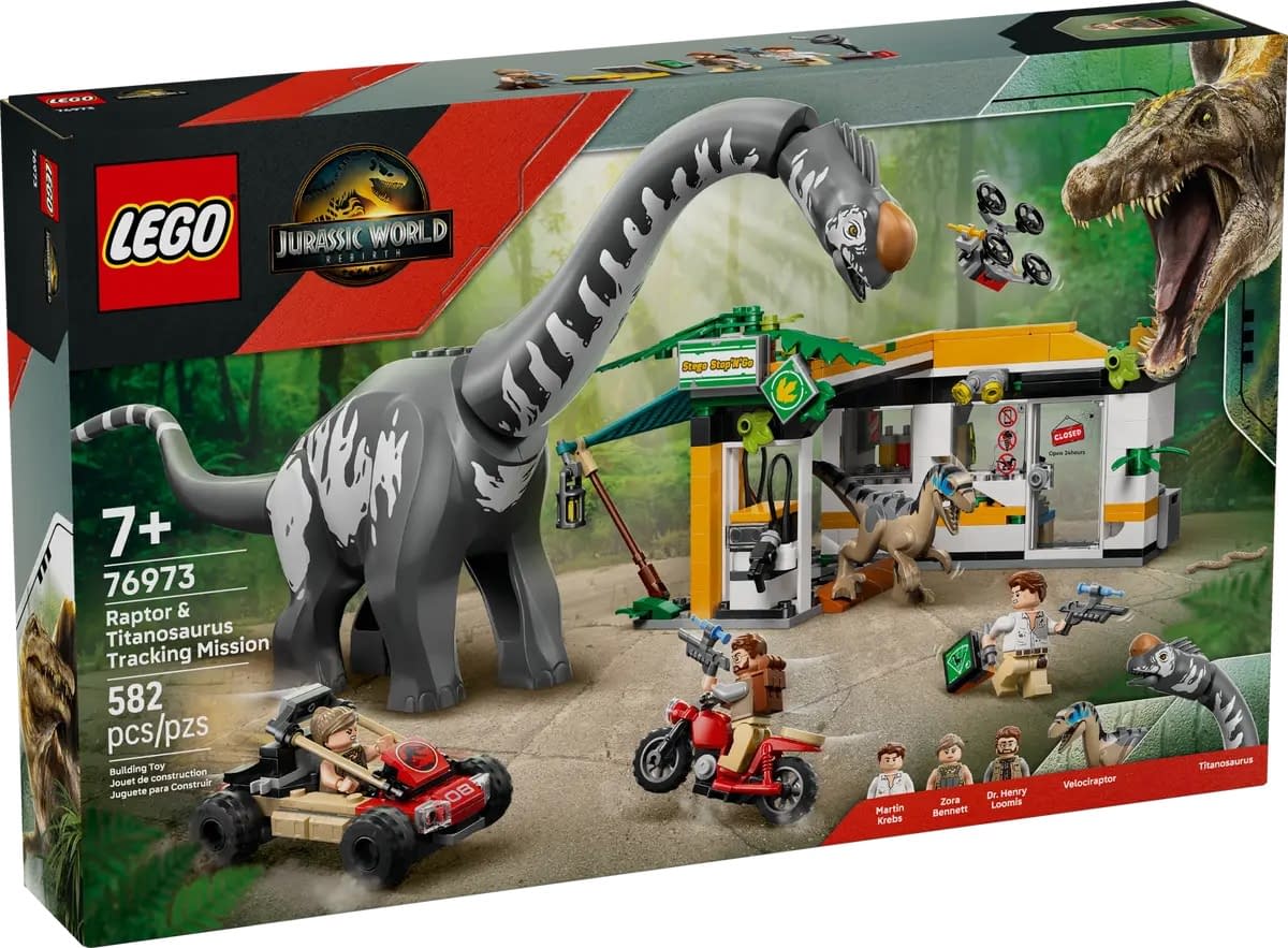 LEGO Brings the Titanosaurus to Brick Form from Jurassic World Rebirth 