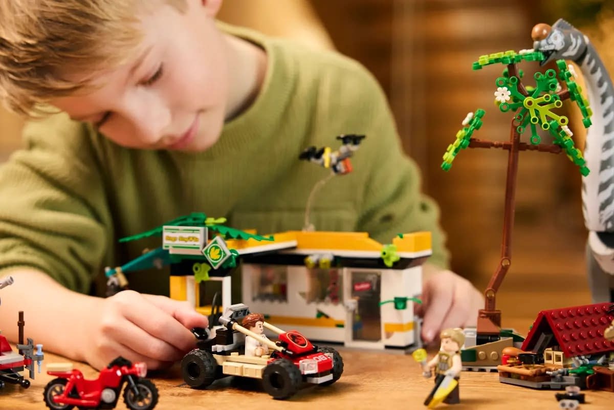 LEGO Brings the Titanosaurus to Brick Form from Jurassic World Rebirth 
