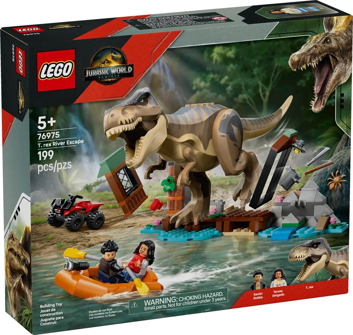 Escape the T-Rex with LEGO's New Jurassic World Rebirth Set  