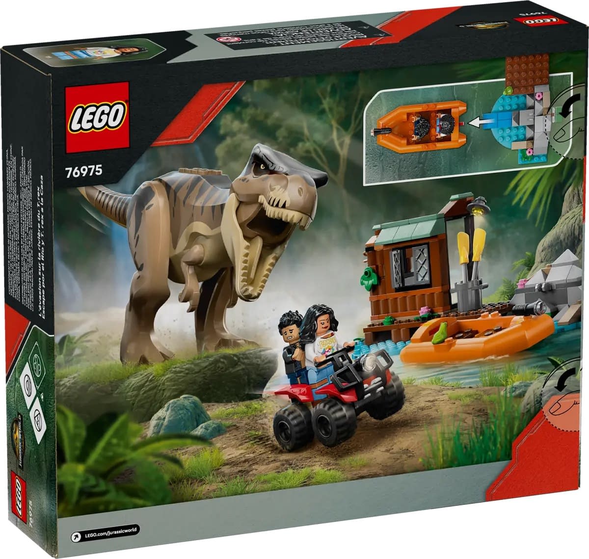 Escape the T-Rex with LEGO's New Jurassic World Rebirth Set  