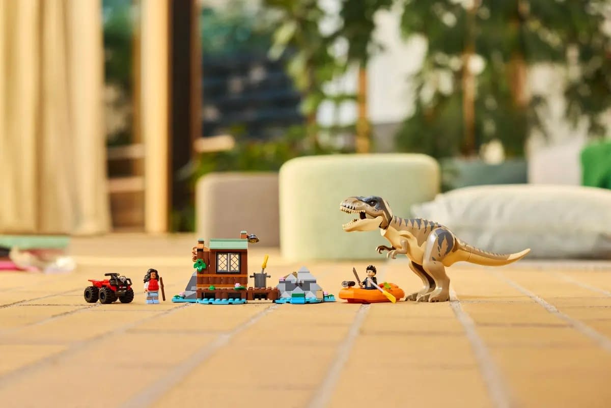 Escape the T-Rex with LEGO's New Jurassic World Rebirth Set  