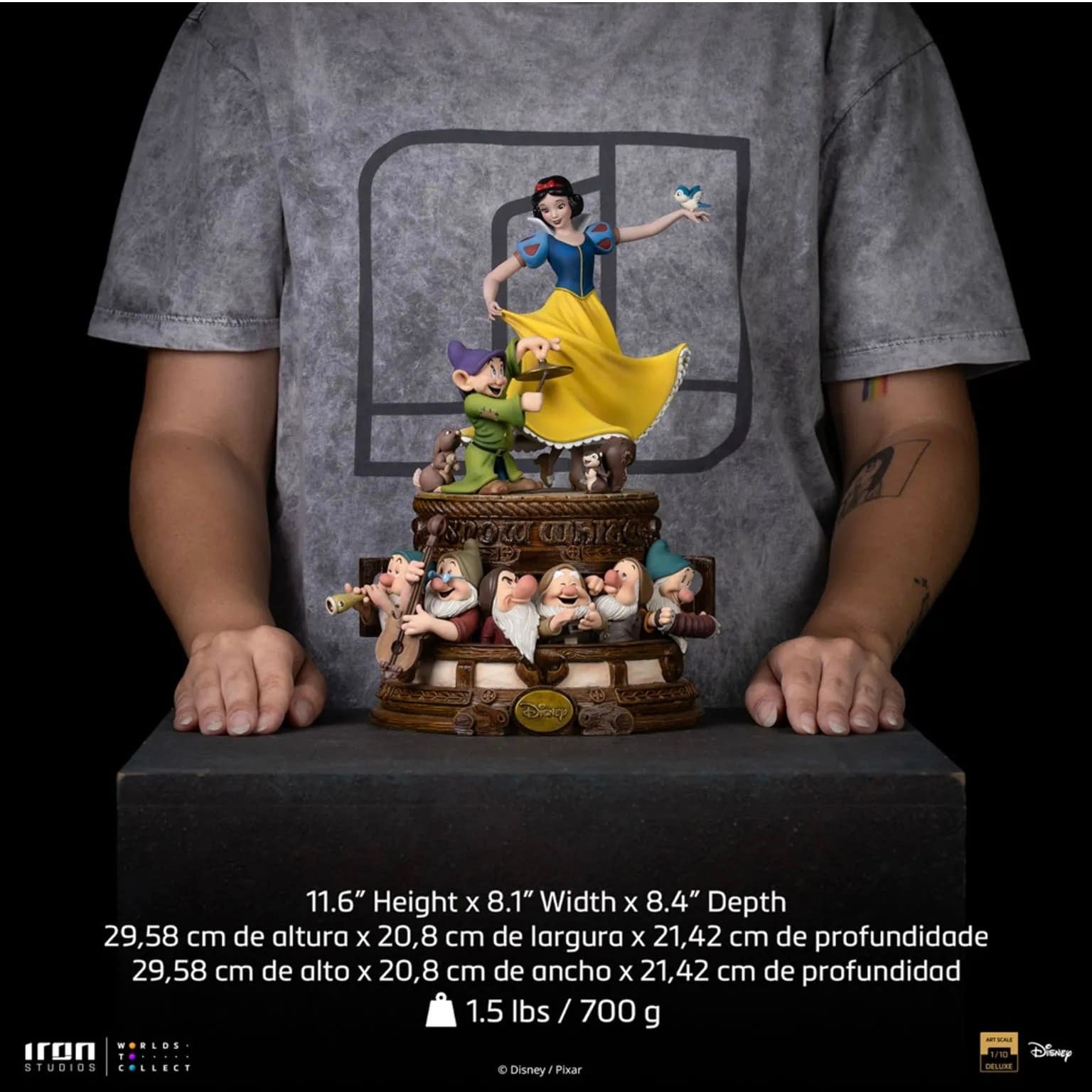 Iron Studios Goes Animated with Snow White and the Seven Dwarves 