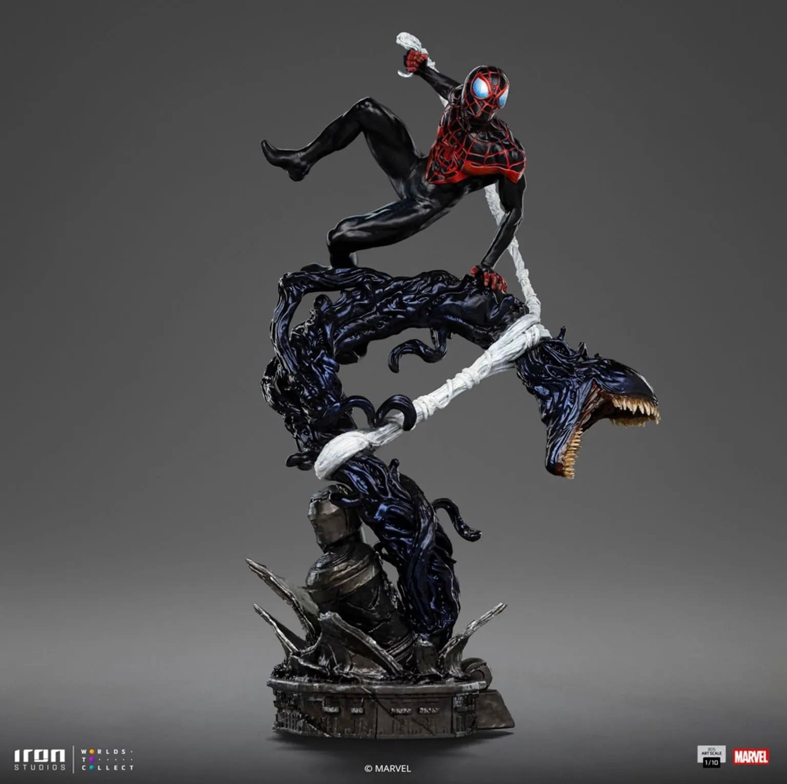 Miles Morales Joins Iron Studios Spider-Man vs Villains Diorama