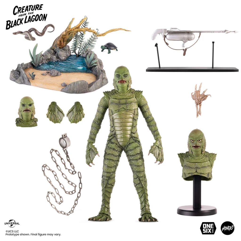 Mondo Unveils New Creature from the Black Lagoon Showcase 1/6 Figure 
