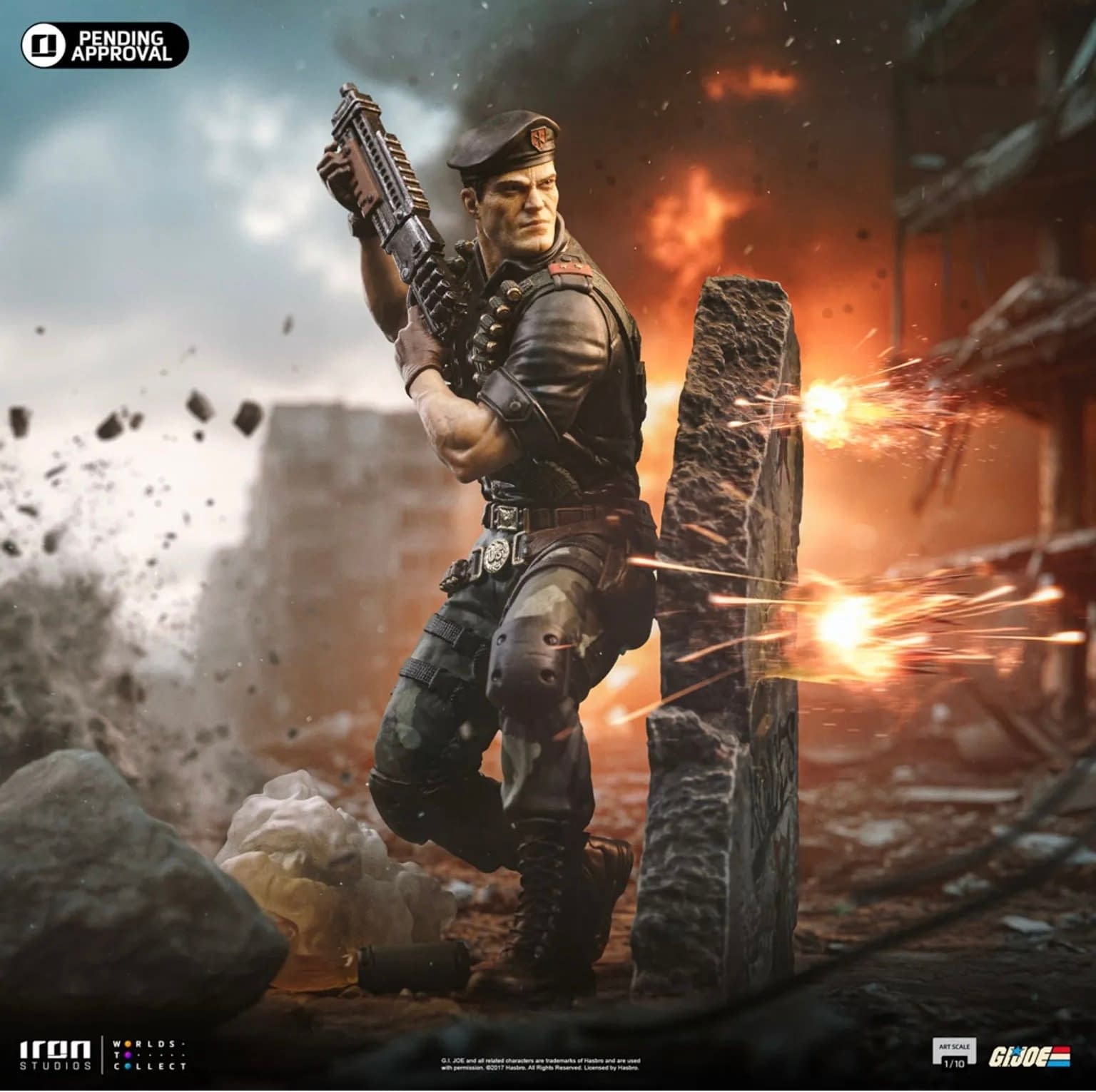 Flint Saves the Day with New G.I Joe 1/10 Statue from Iron Studios 