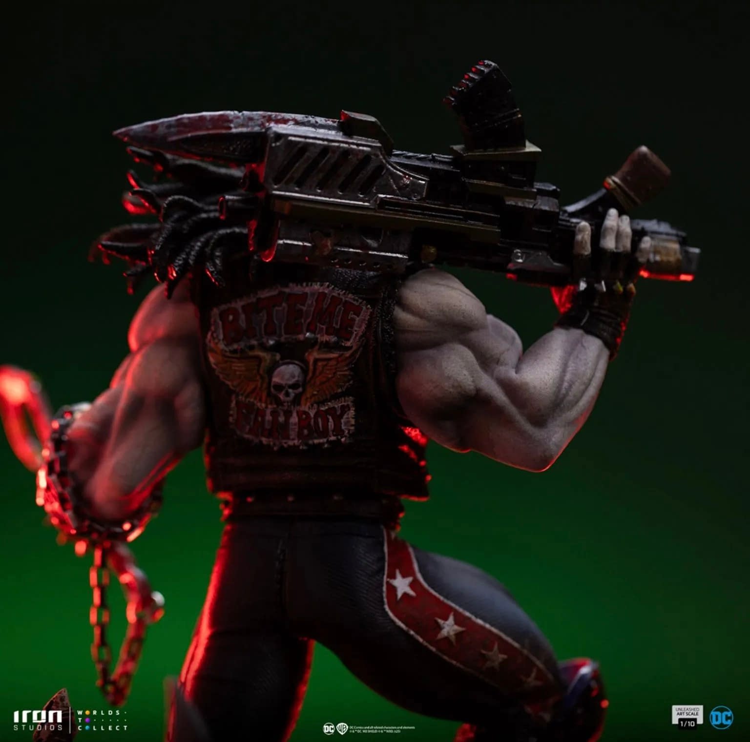 Iron Studios Debuts New DC Comics Unleashed Statue with Lobo