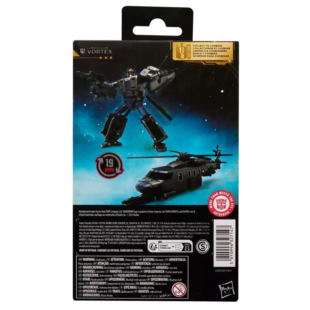 Combaticon Vortex Takes Flight with New Deluxe Transformers Figure