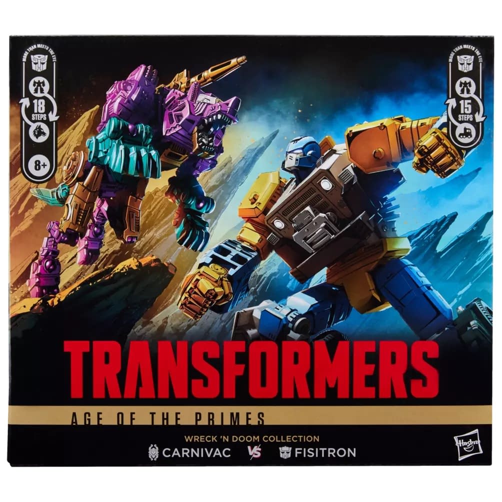 Hasbro Unveils New Transformers Wreck 'n Doom Fisitron & Carnivac
