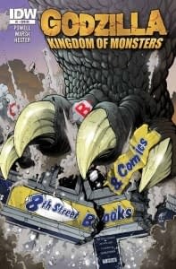 IDW Will Let Comic Stores Be Destroyed By Godzilla... Again