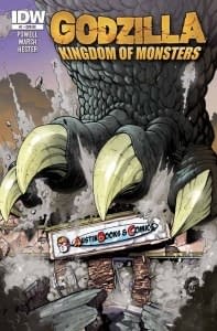 IDW Will Let Comic Stores Be Destroyed By Godzilla... Again