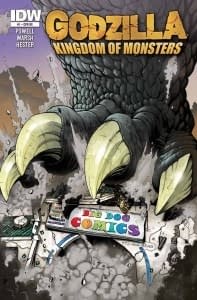 IDW Will Let Comic Stores Be Destroyed By Godzilla... Again