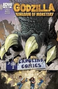 IDW Will Let Comic Stores Be Destroyed By Godzilla... Again