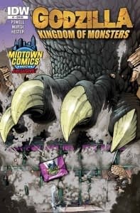 IDW Will Let Comic Stores Be Destroyed By Godzilla... Again