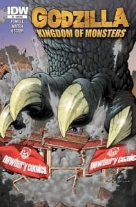 IDW Will Let Comic Stores Be Destroyed By Godzilla... Again