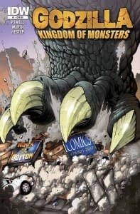 IDW Will Let Comic Stores Be Destroyed By Godzilla... Again