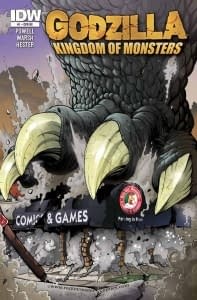 IDW Will Let Comic Stores Be Destroyed By Godzilla... Again