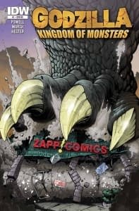 IDW Will Let Comic Stores Be Destroyed By Godzilla... Again