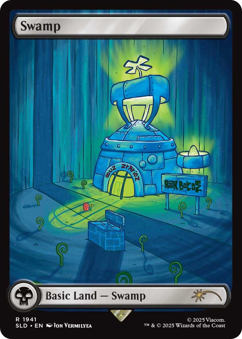 Magic: The Gathering's Secret Lair Launches a SpongeBob Collection