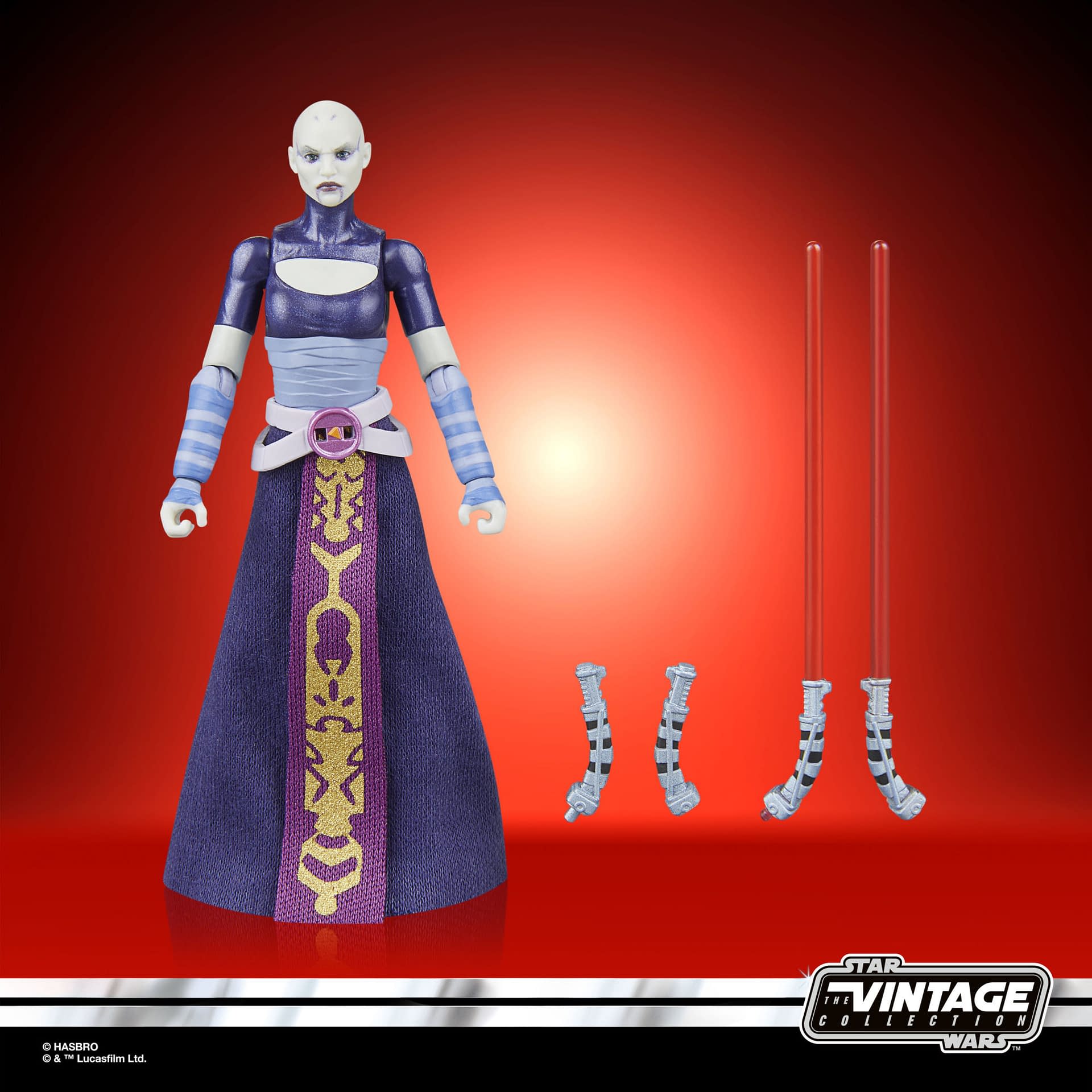 Asajj Ventress Returns to Hasbro with New Star Wars TVC Figure 