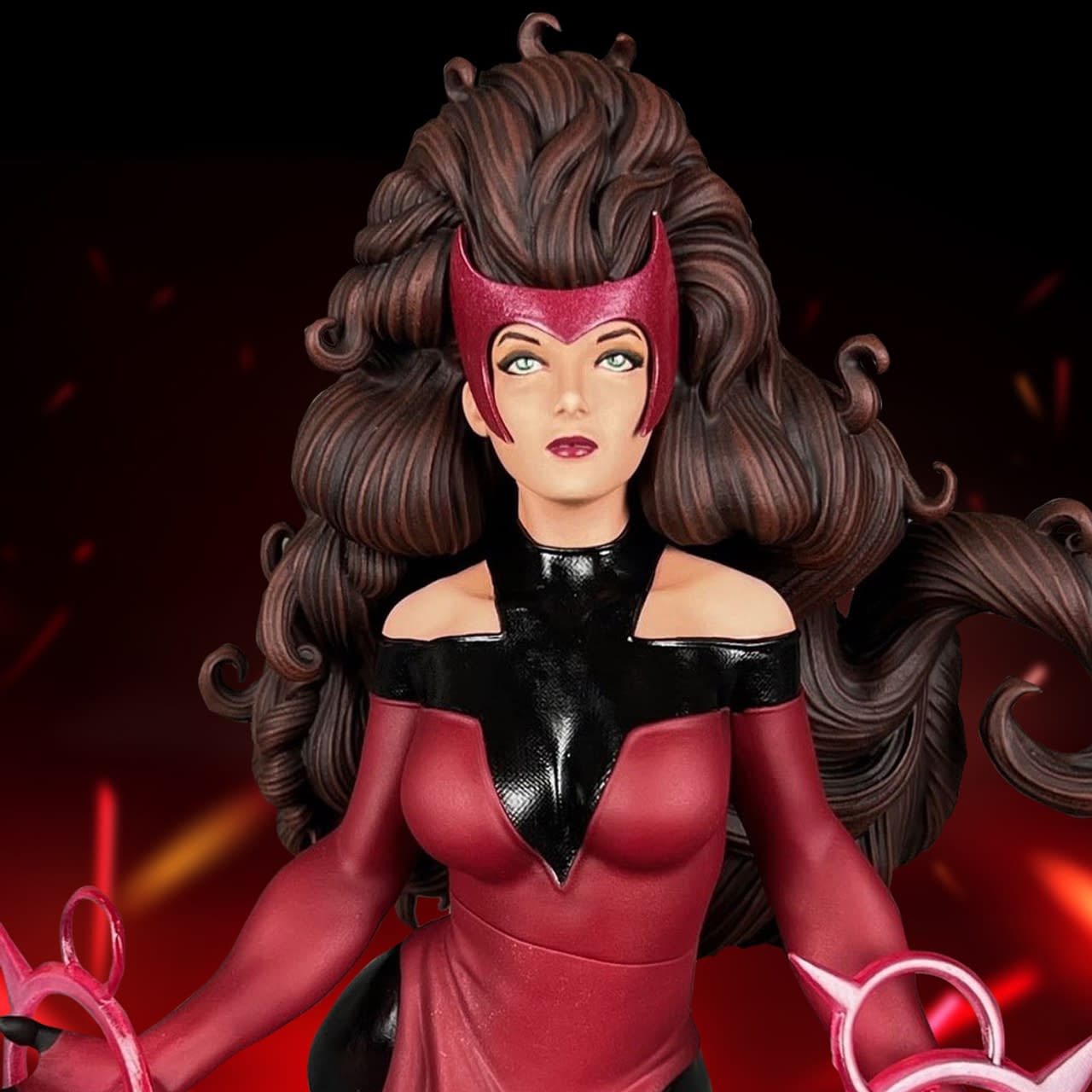 Pure Chaos Arrives with DST's New Scarlet Witch (Comic) Mini Bust