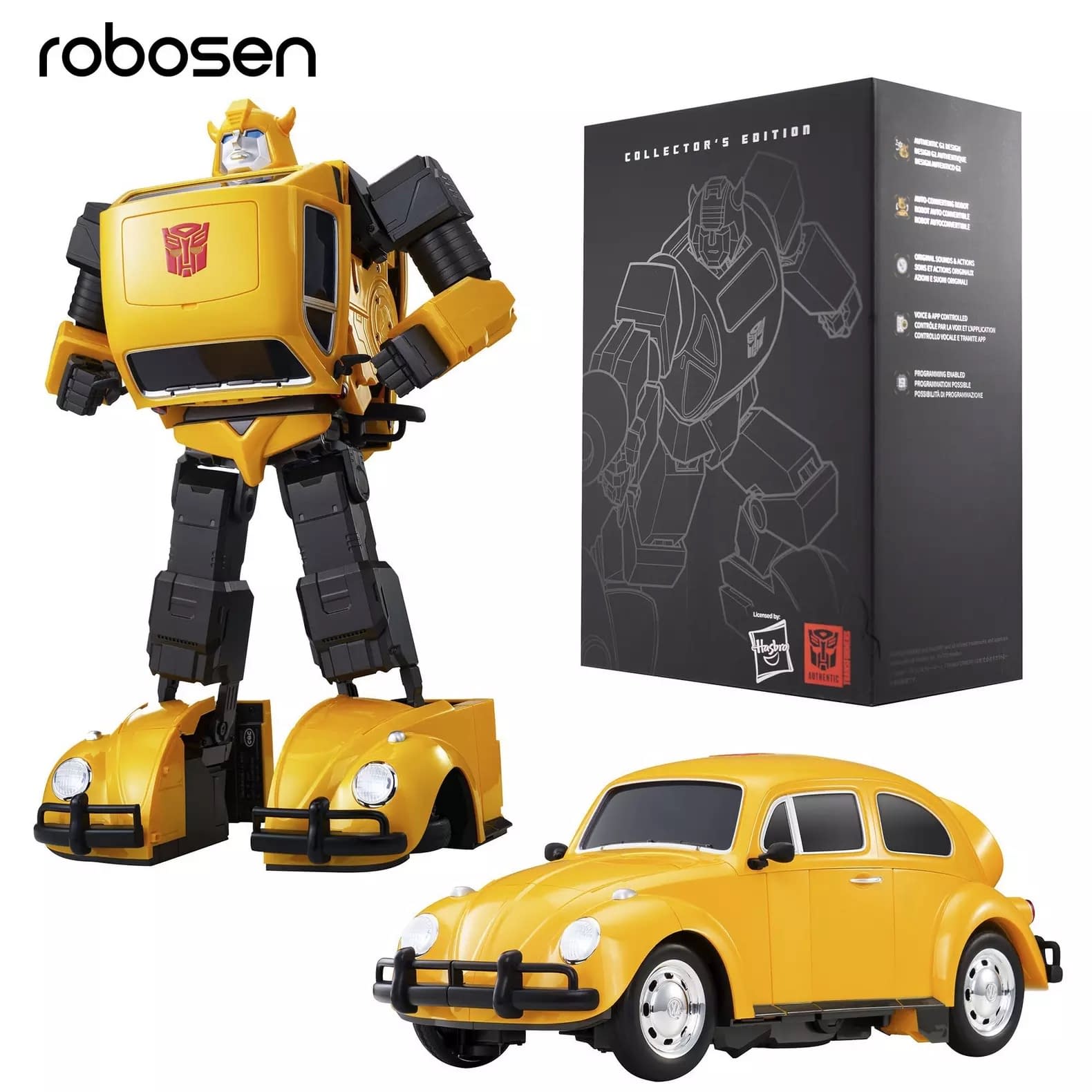 Robosen Announces New Auto-Converting Transformers G1 Bumblebee