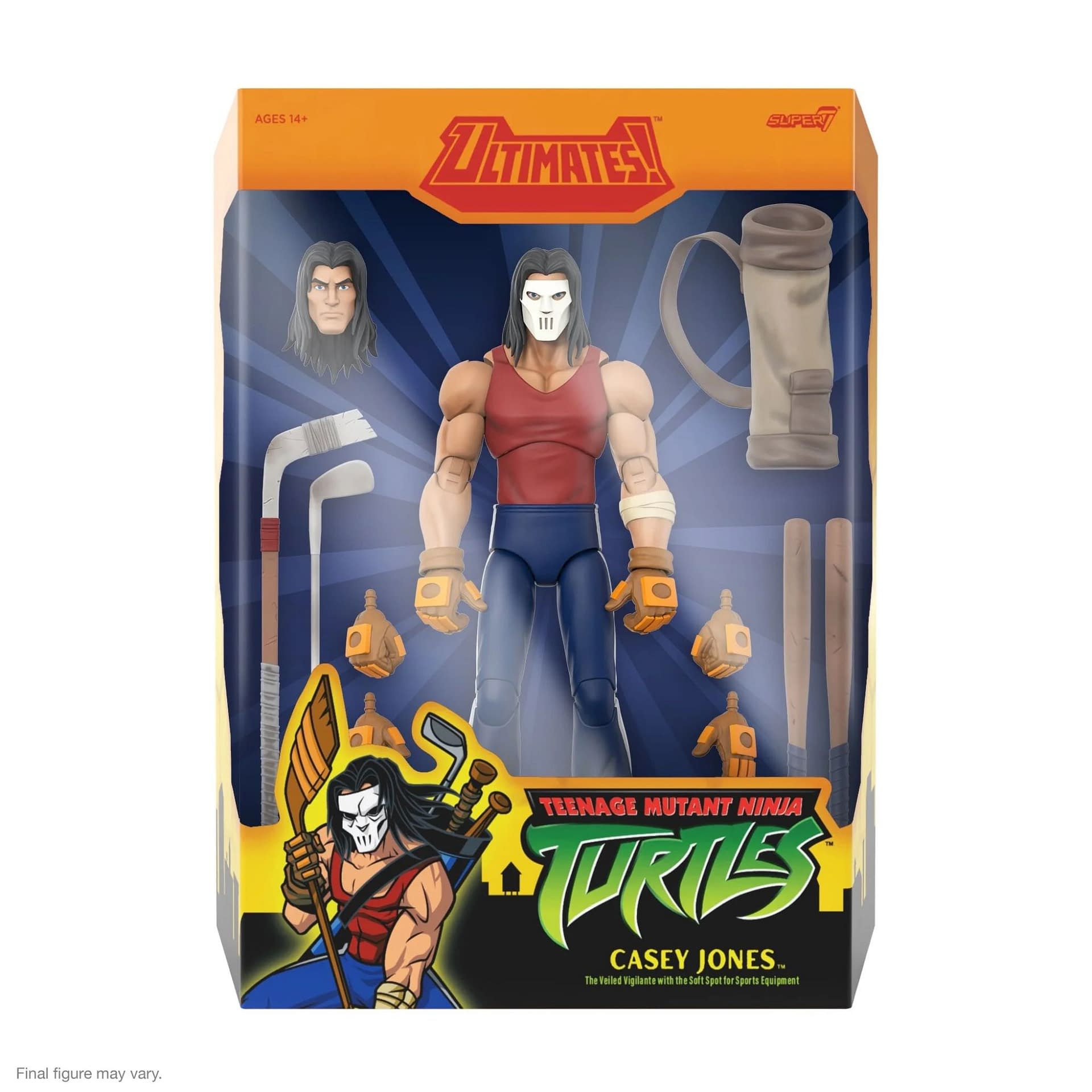 Casey Jones Joins the Teenage Mutant Ninja Turtles (2003) with Super7