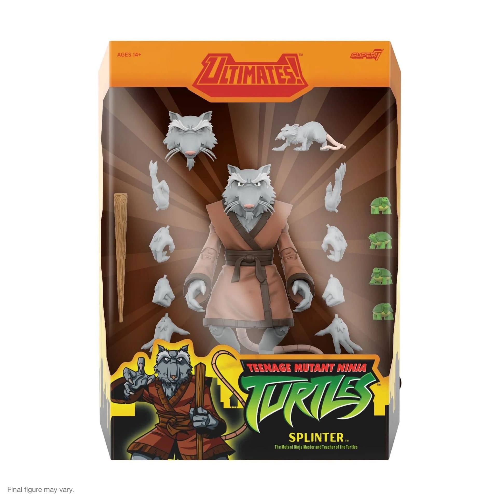 Master Spliter Arrives with Super7's Teenage Mutant Ninja Turtles