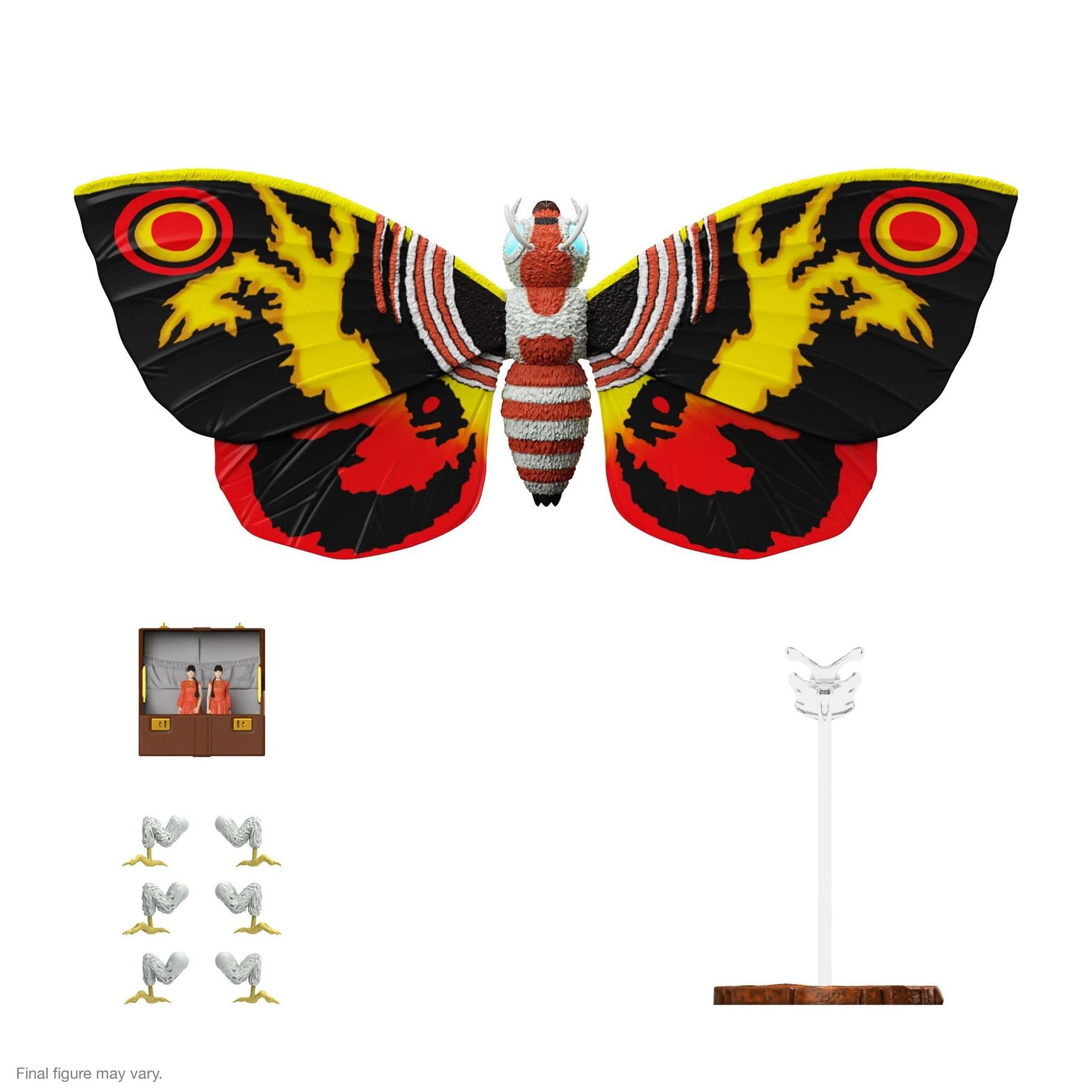 Super7 Builds Up Their Toho Godzilla Ultimates! Collection with Mothra