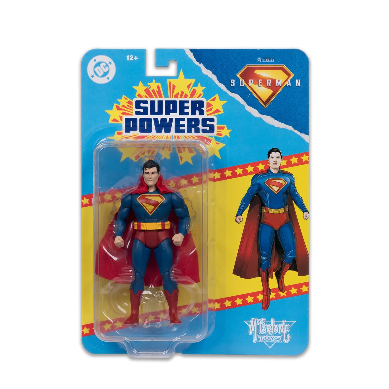 Superman (2025) Goes Retro with New DC Super Powers Figure 