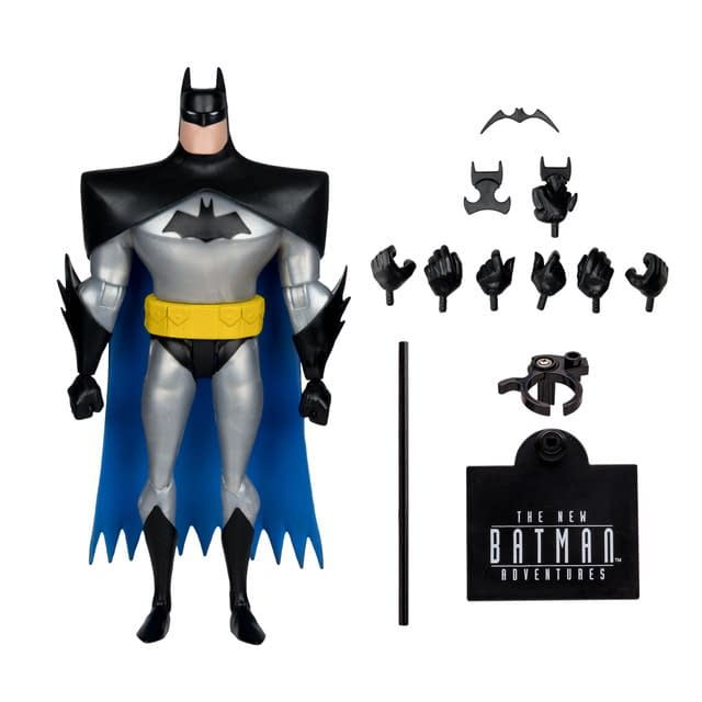 Batman Goes Silver with New Batman Adventures McFarlane Toys Figure