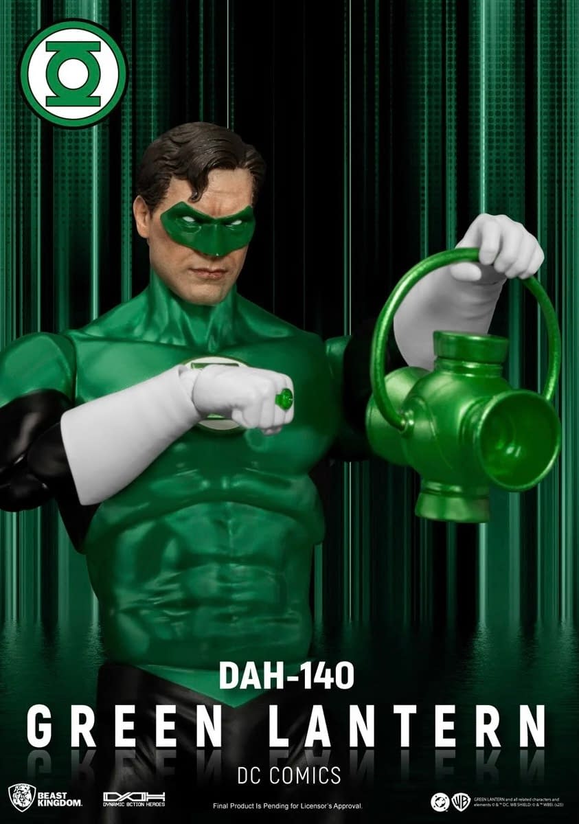 Green Lantern's Light Shines with New Beast Kingdom DAH Figure Green Lantern's Light Shines with New Beast Kingdom DAH Figure