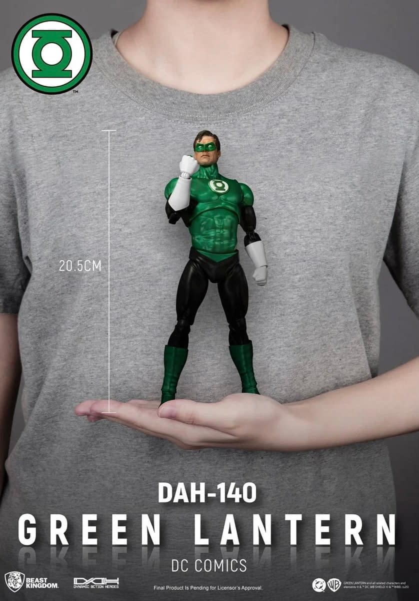 Green Lantern's Light Shines with New Beast Kingdom DAH Figure 