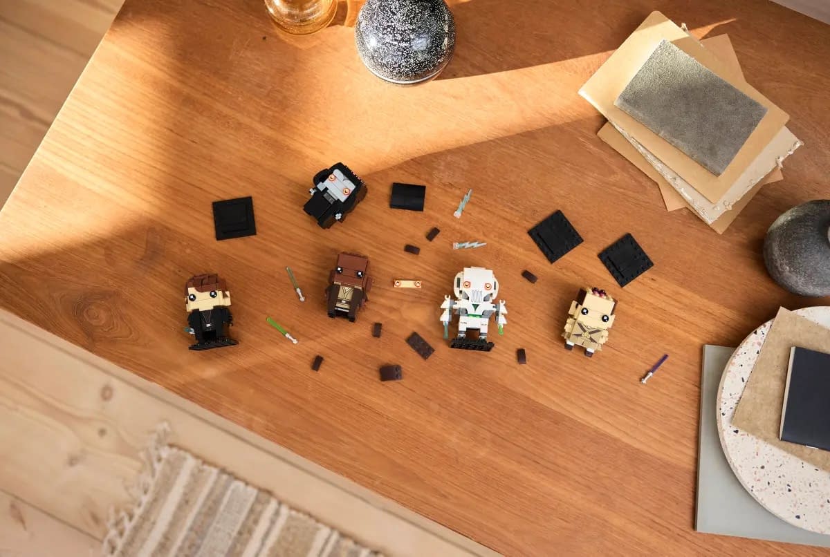 LEGO BrickHeadz Revenge of the Sith Heroes & Villains Set Revealed 