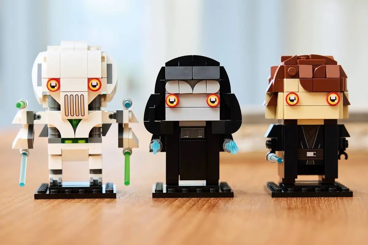 LEGO BrickHeadz Revenge of the Sith Heroes & Villains Set Revealed 