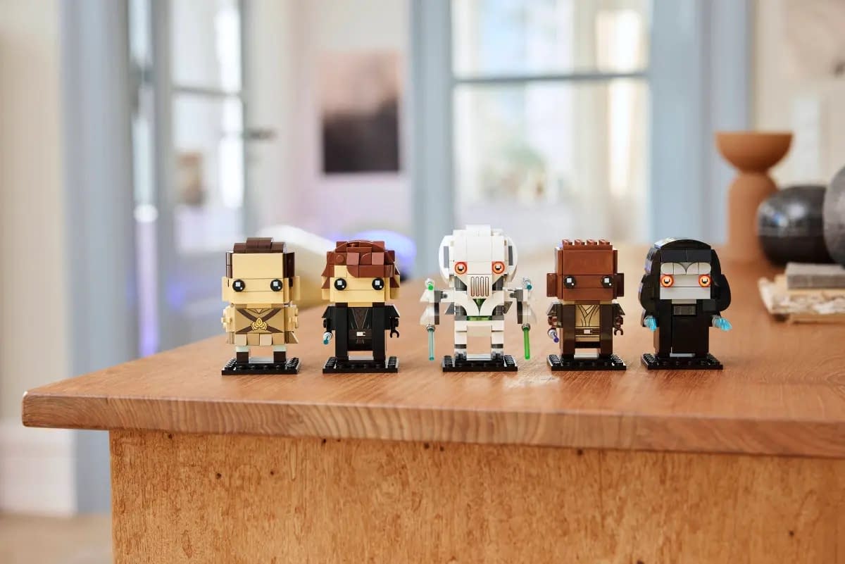 LEGO BrickHeadz Revenge of the Sith Heroes & Villains Set Revealed 