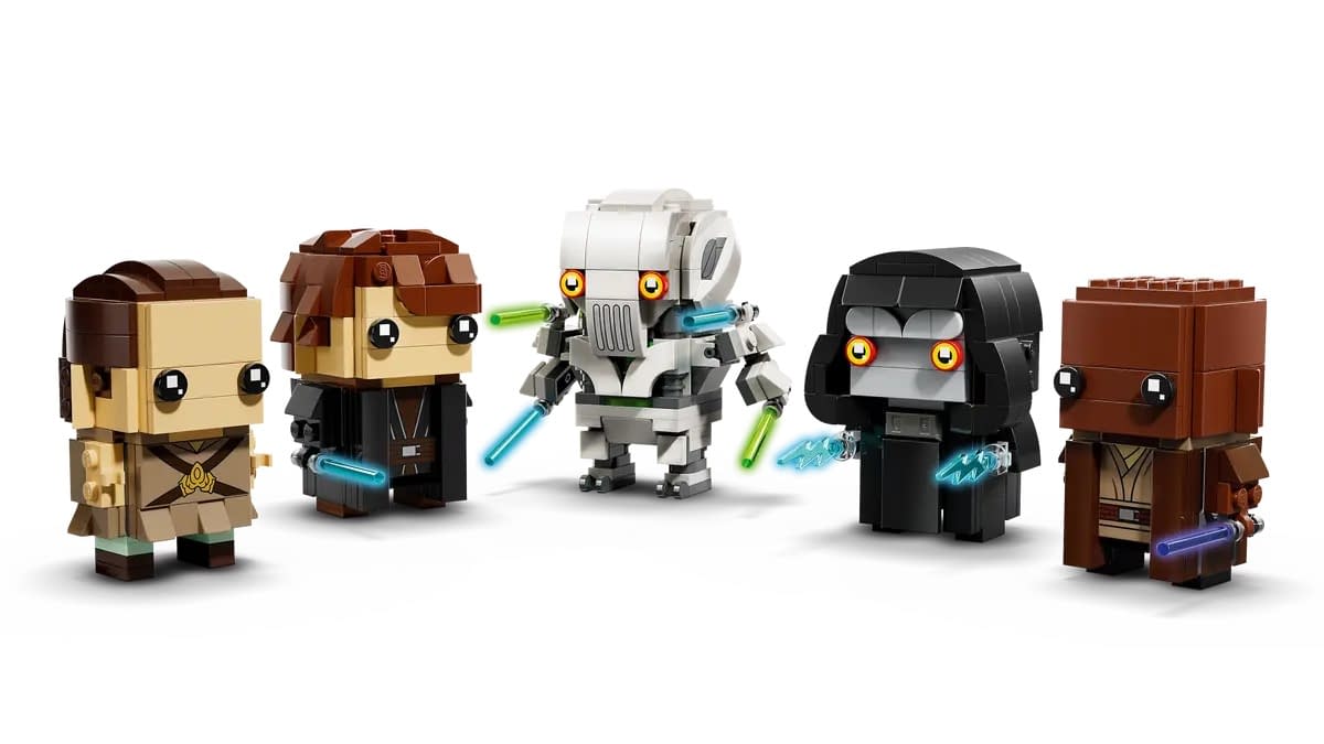 LEGO BrickHeadz Revenge of the Sith Heroes & Villains Set Revealed 