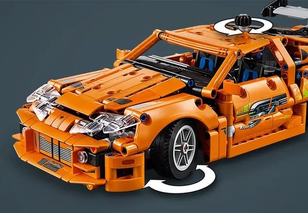 LEGO Reveals The Fast and the Furious Toyota Supra MK4 Technic Set