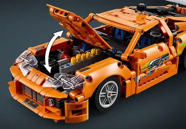 LEGO Reveals The Fast and the Furious Toyota Supra MK4 Technic Set