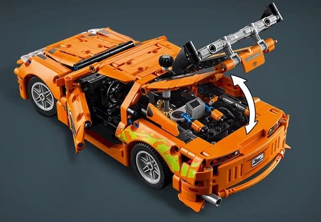 LEGO Reveals The Fast and the Furious Toyota Supra MK4 Technic Set