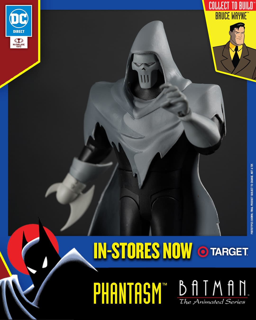 Phantasm Comes to McFarlane for New Animated Batman Figure