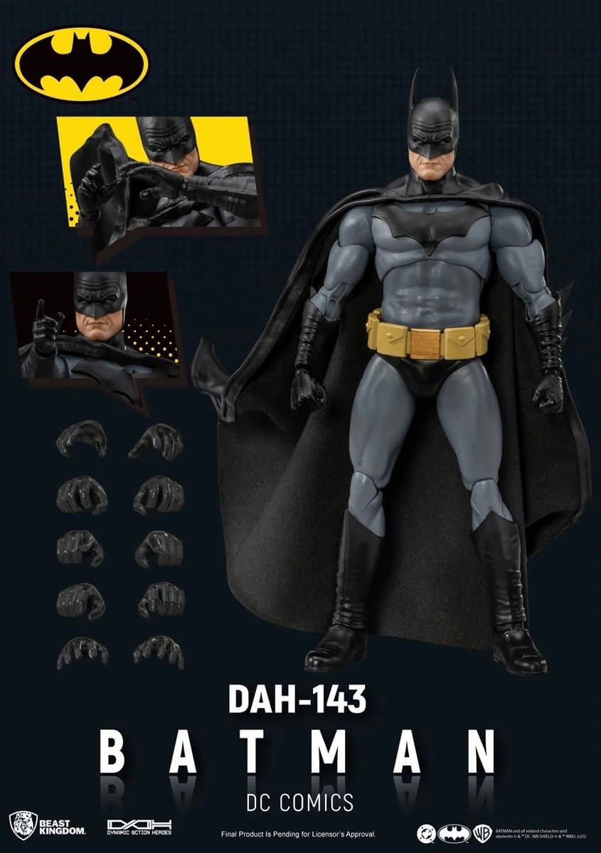 Superman Begins Beast Kingdom's New DC Comics DAH Figure Line 